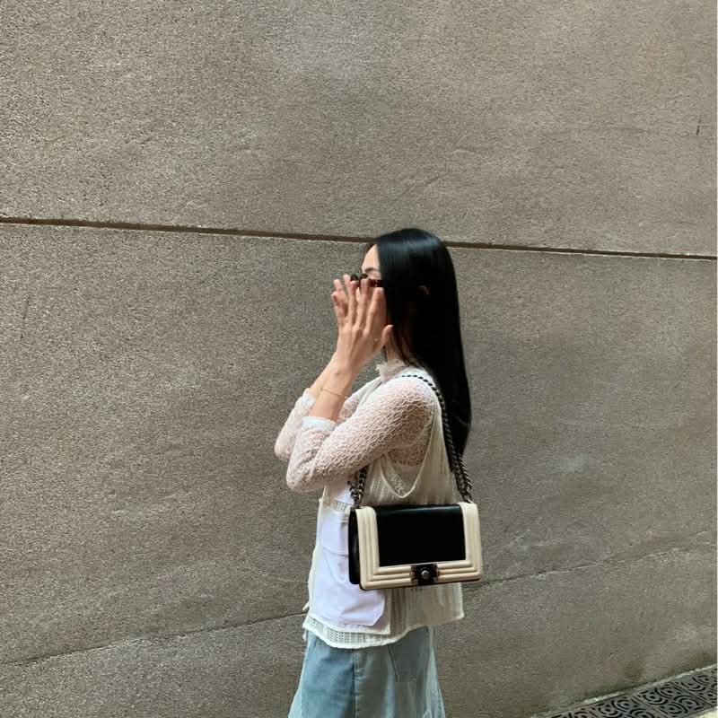 Chanel Vintage Medium Original Classic Boy Bag