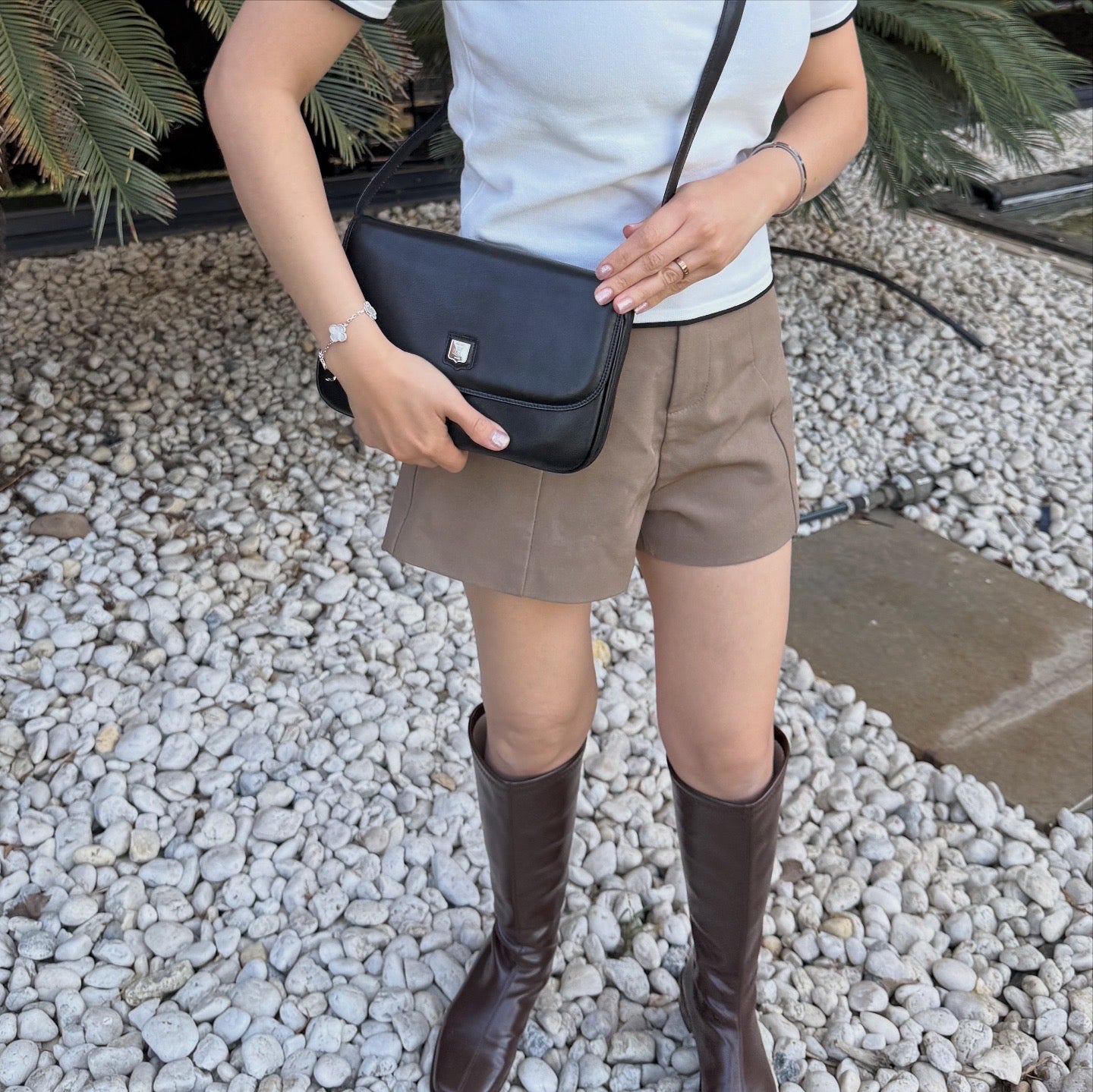 Celine Classic Black Leather Bag