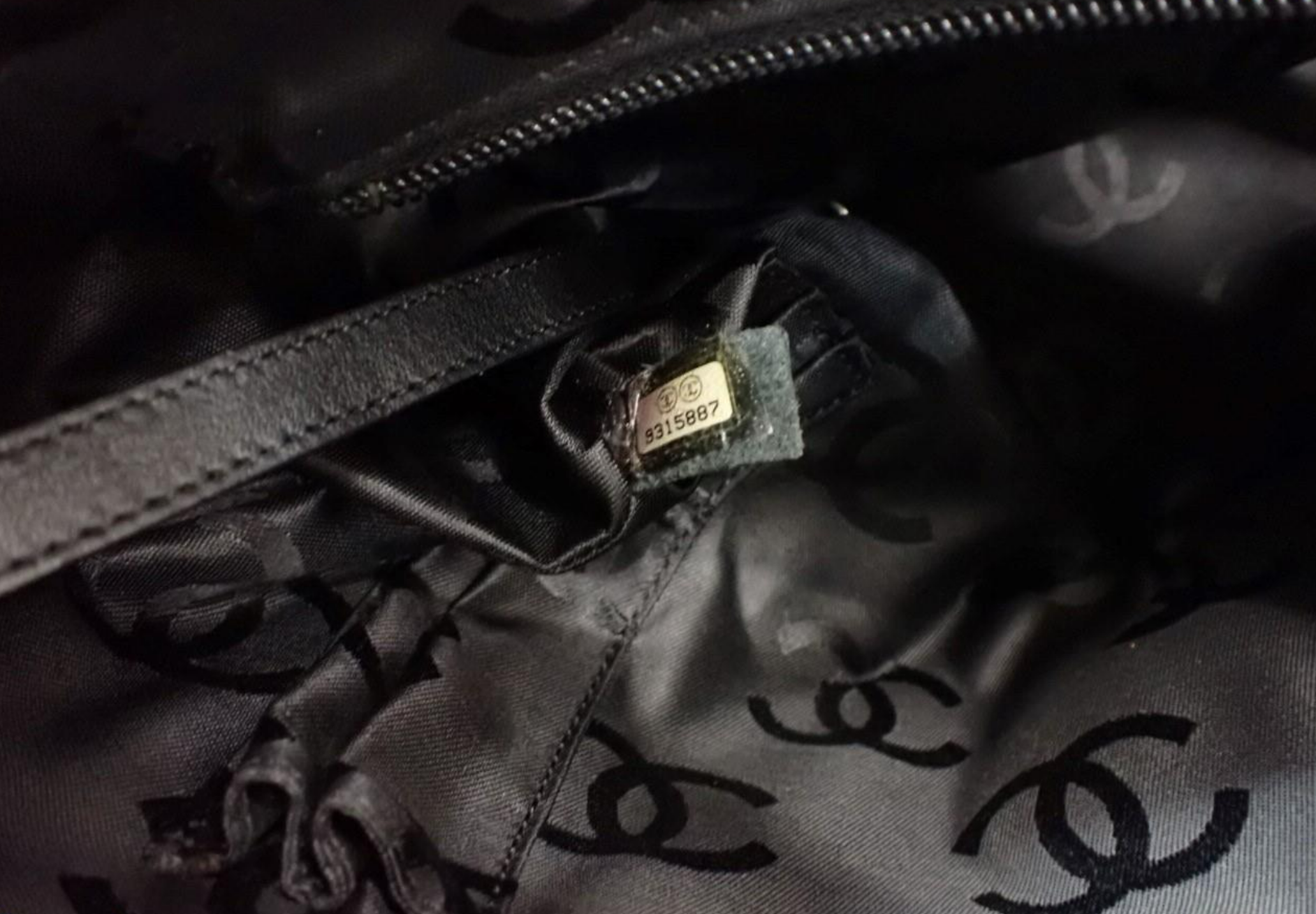 Chane Cambon Beige Tote Bag