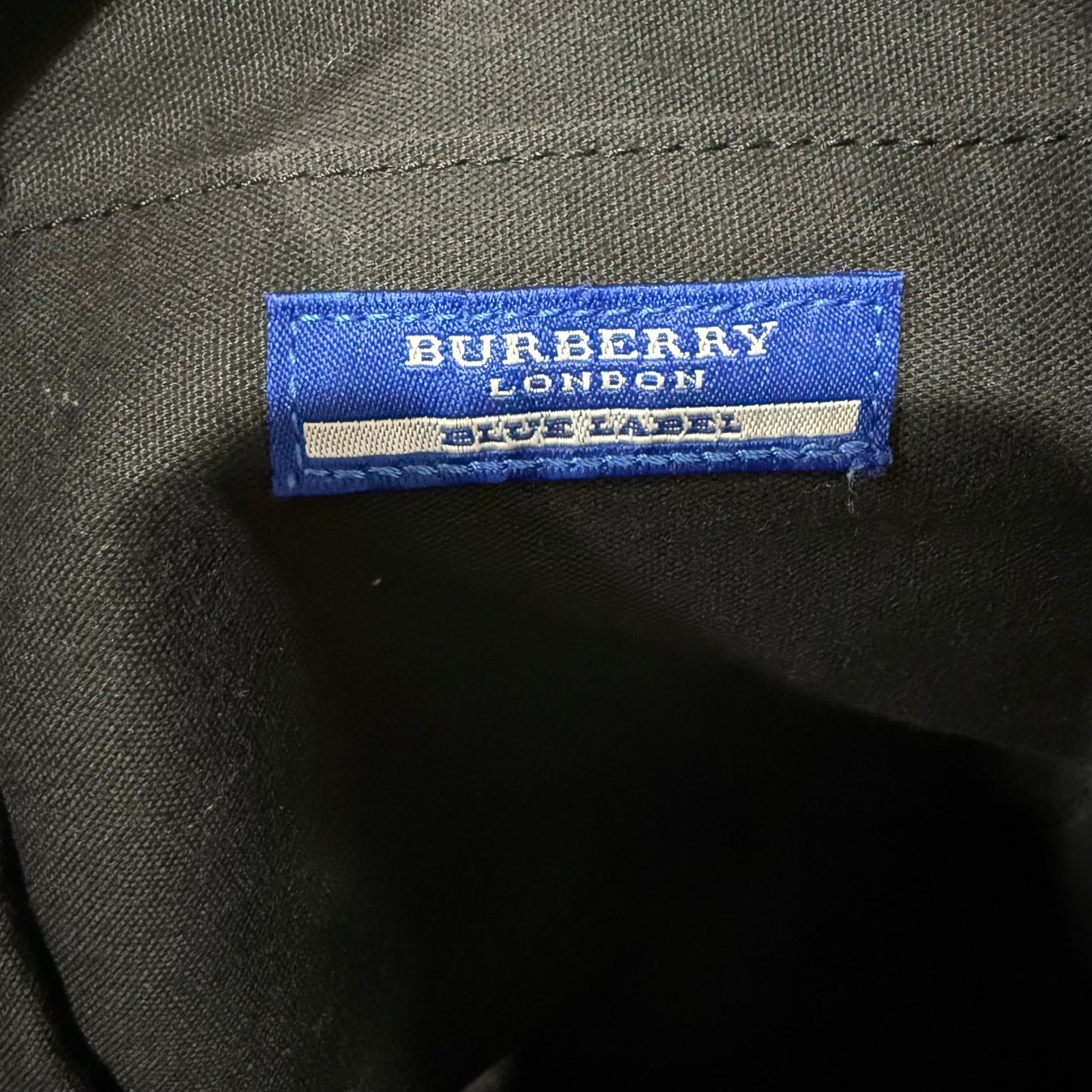 Burberry Black/White Nova Check Canvas and Leather Buckle Hobo
