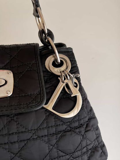 Dior Charming Nylon Cannage Tote