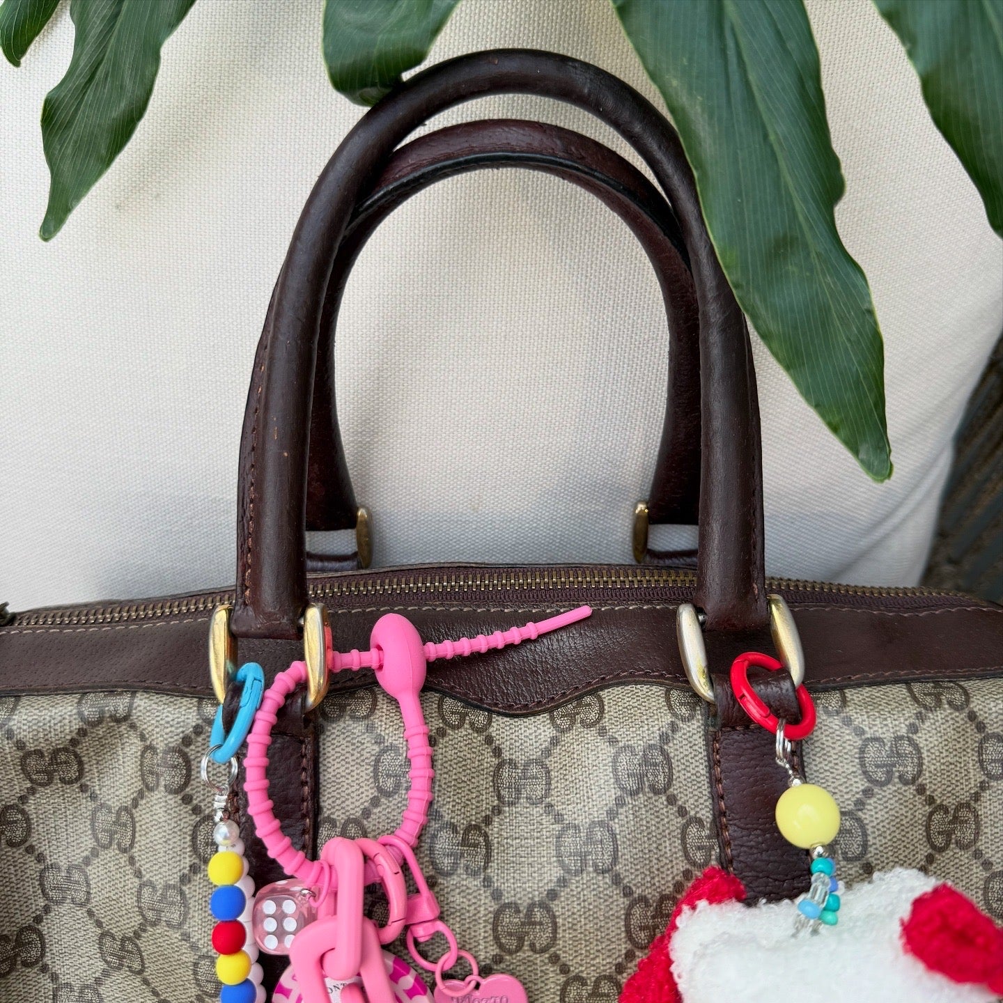 GUCCI Ophidia Boston Bag