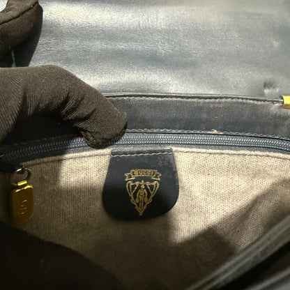 GUCCI Vintage Crossbody Bag Leather