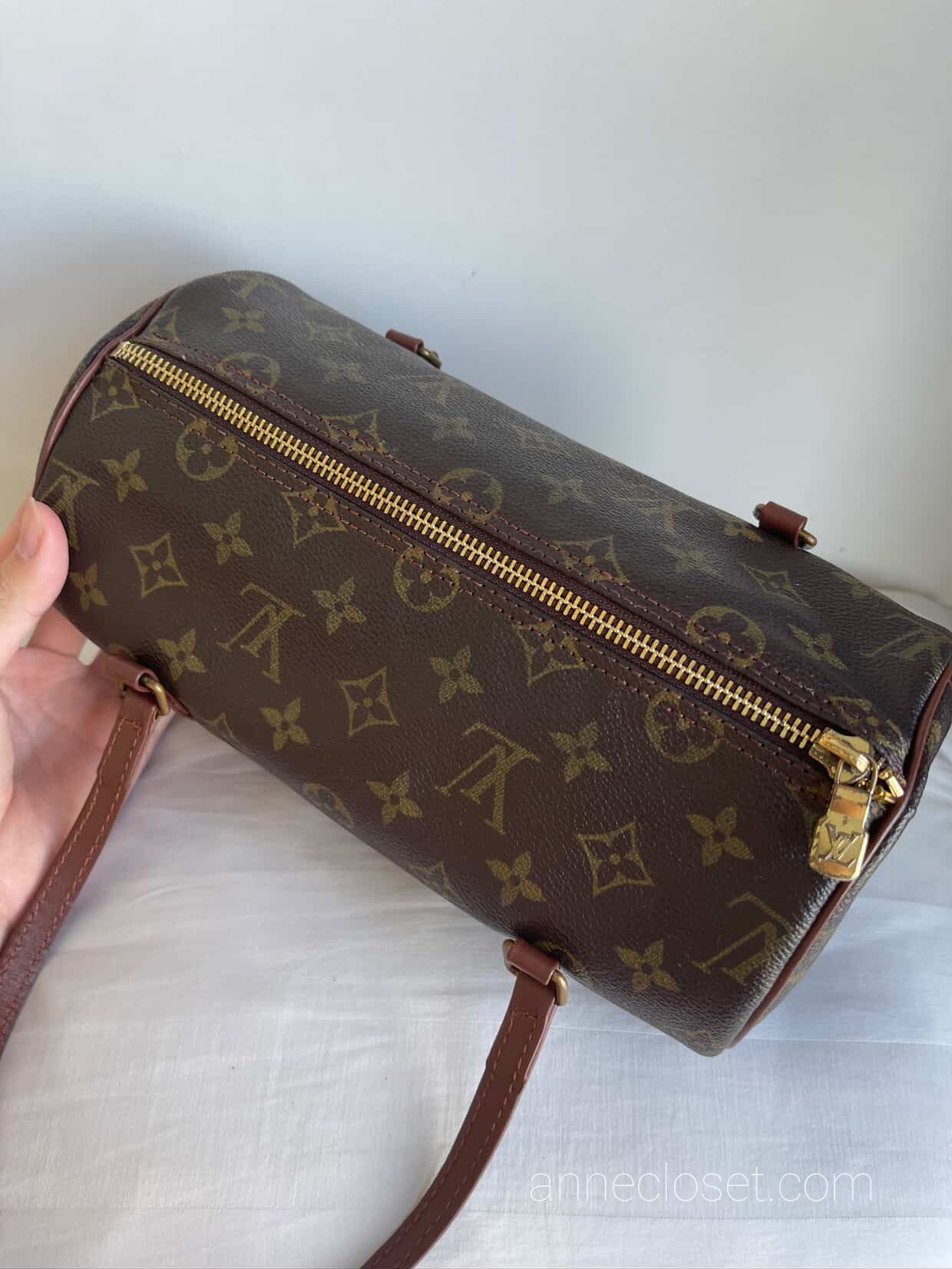 Louis Vuitton Papillon 26 Monogram Canvas Brown