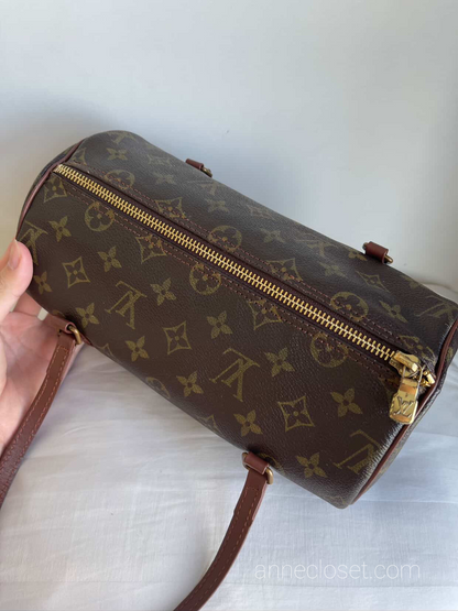 Louis Vuitton Papillon 26 Monogram Canvas Brown