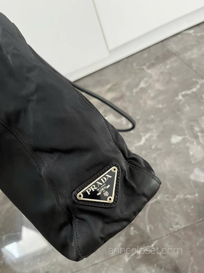 Prada Black Nylon Tote