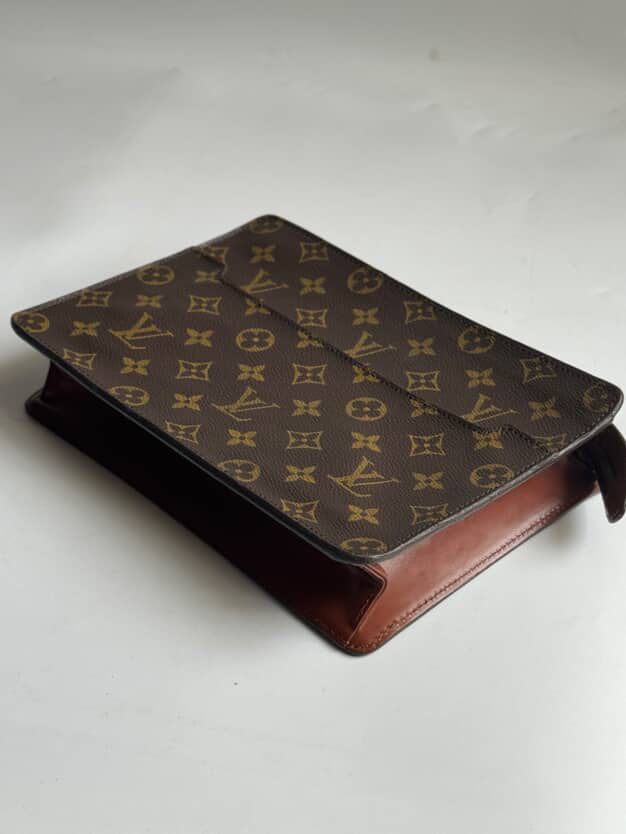 LOUIS VUITTON Monogram Pochette Homme Clutch Bag
