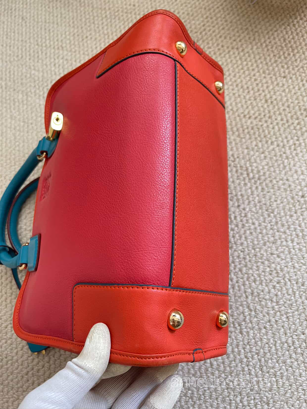 LOEWE AMAZONA Red and Blue