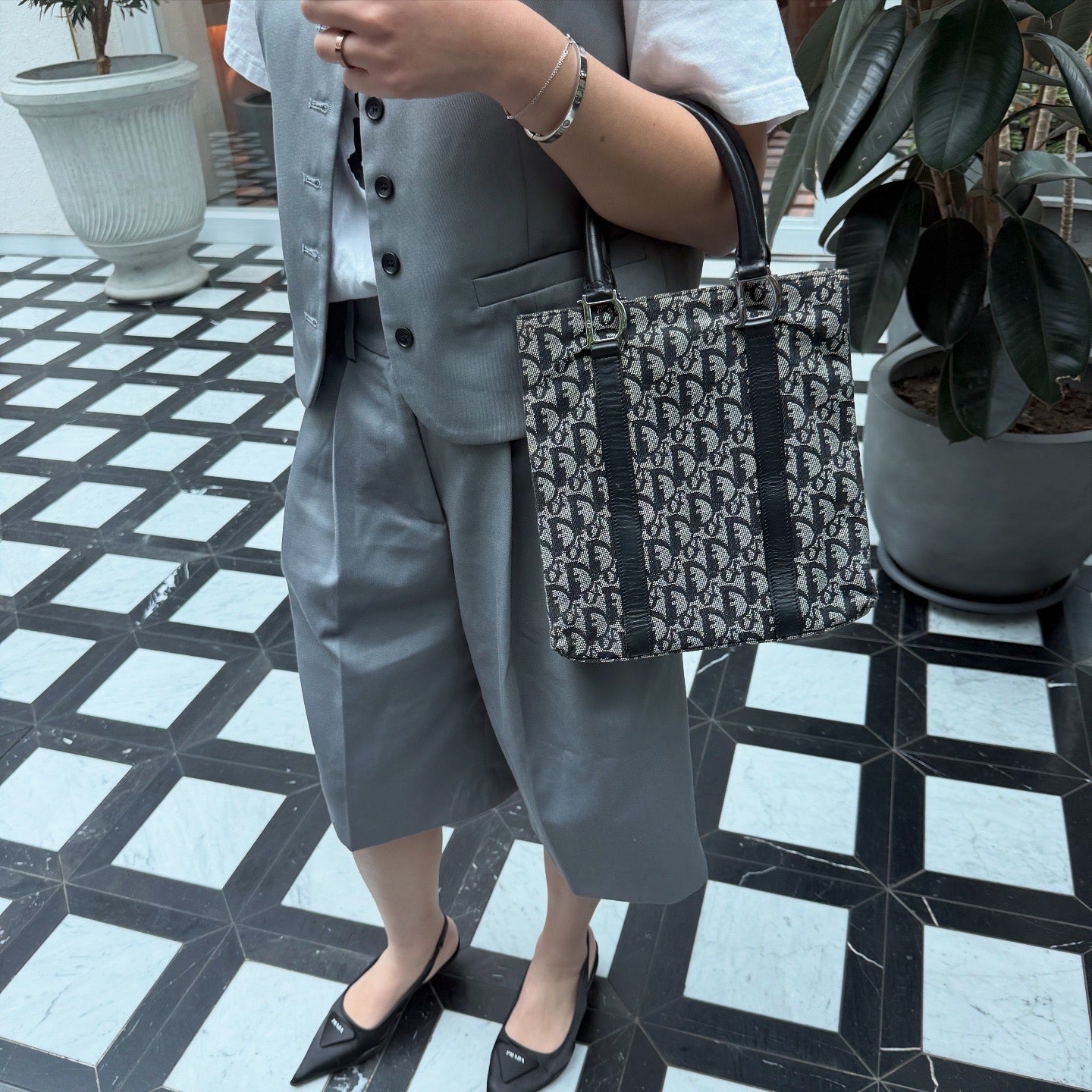 Dior Trotter Tote Hand Bag