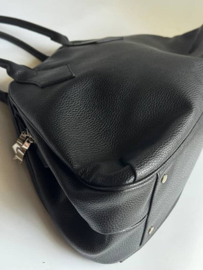 Vivienne Westwood Yasmin Orb Black Leather