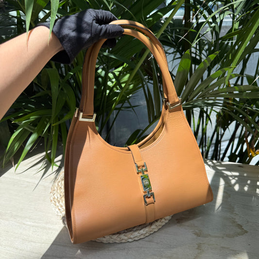 Gucci Jackie 1961 Brown Leather