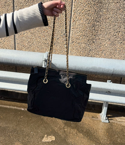 PRADA Chain Tote Shoulder Bag Vintage 1990s