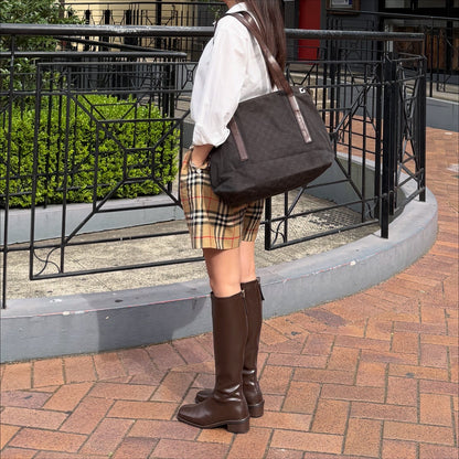 GUCCI GG Canvas Handbag Tote Bag