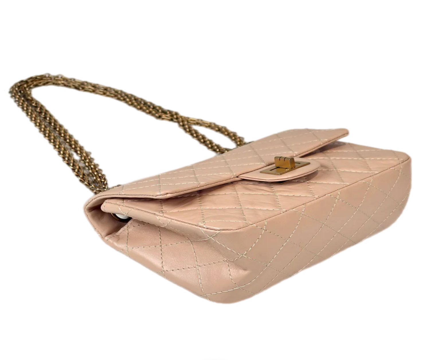 Chanel Reissue Mini Cream Chain Bag