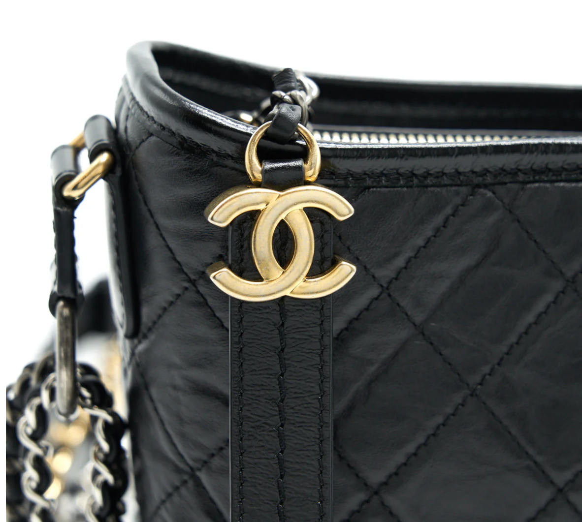 Chanel Gabrielle Hobo Small GHW