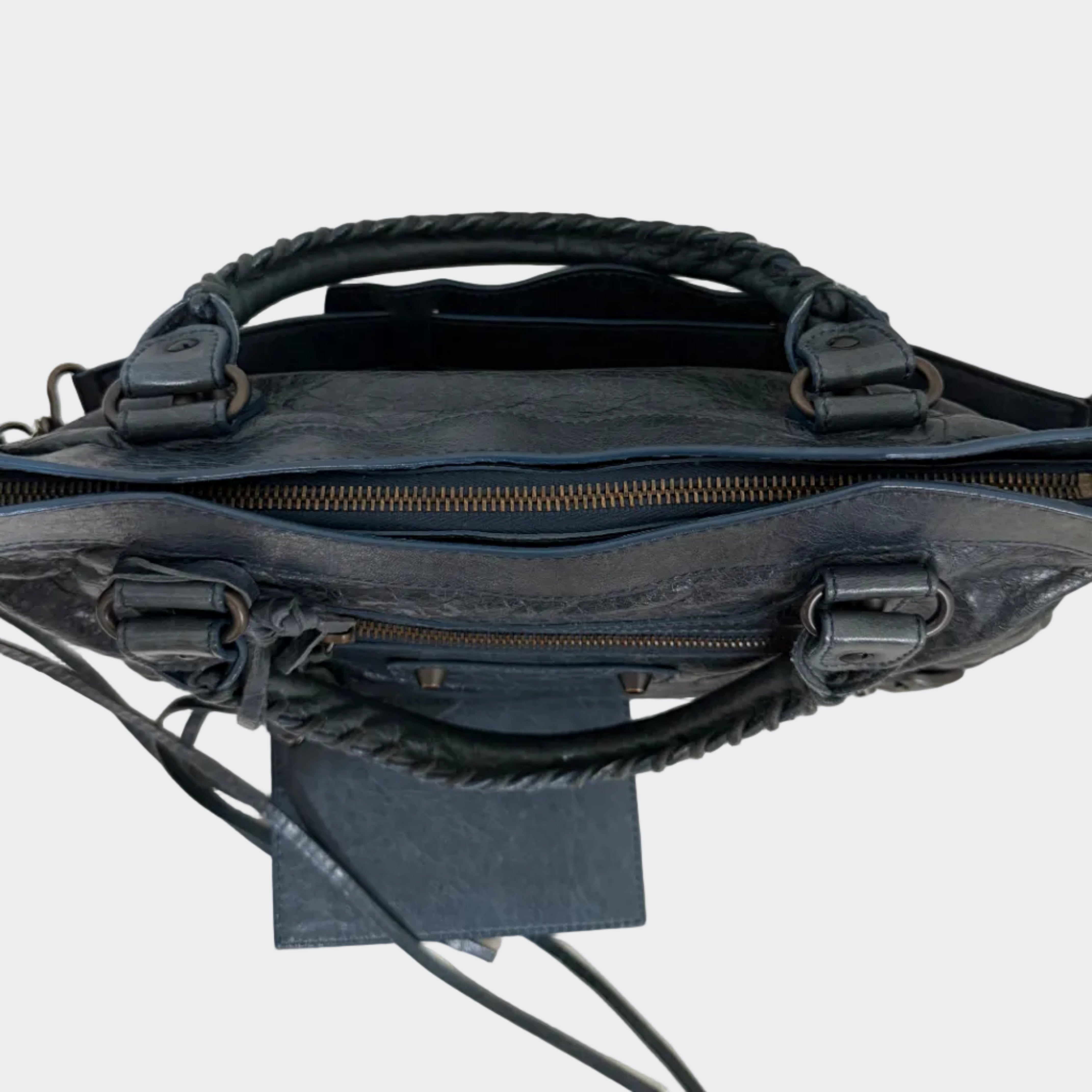 Balenciaga Le City First Bag in Dark Green