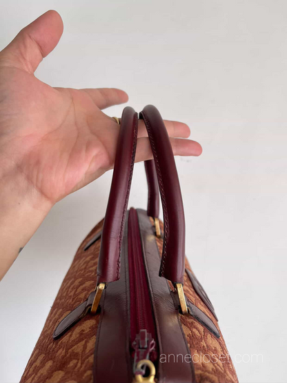 Christian Dior Vintage Bowling Bag