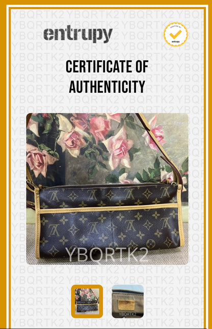 Louis Vuitton Vintage Popincourt Monogram Leather Crossbody