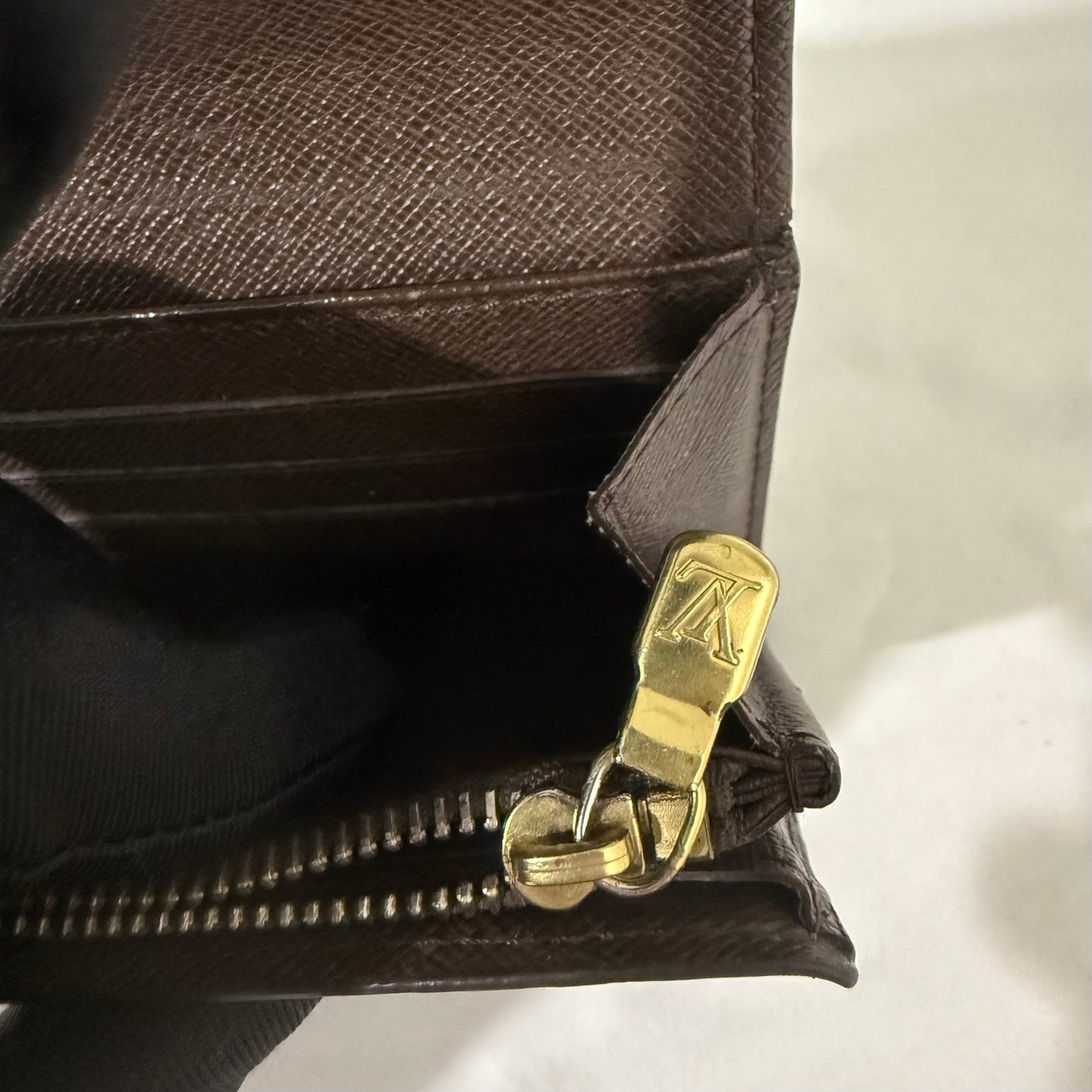 Louis Vuitton Sarah Wallet Damier Ebene