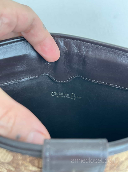 Christian Dior Vintage Trotter Canvas