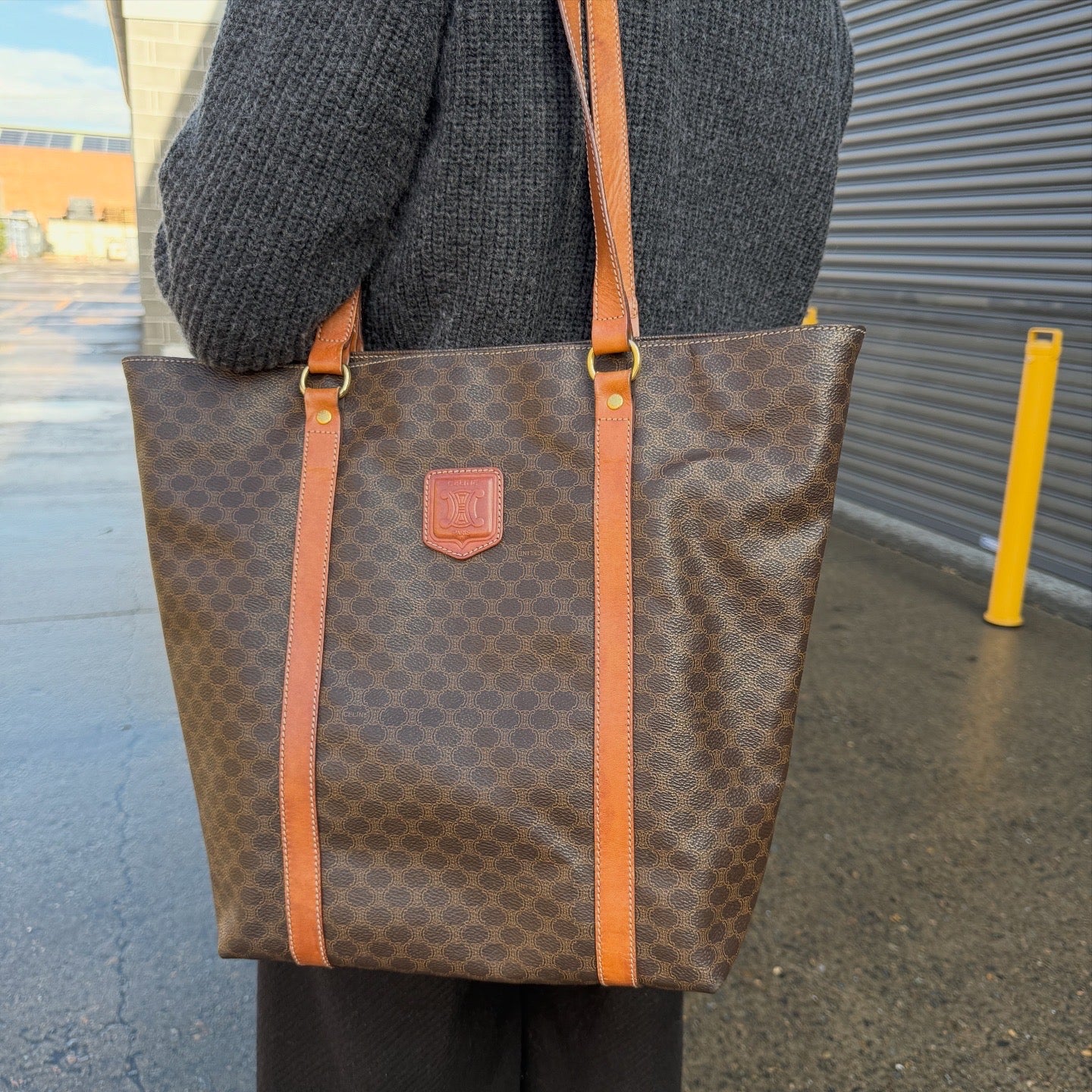 Celine Macadam Tote Bag