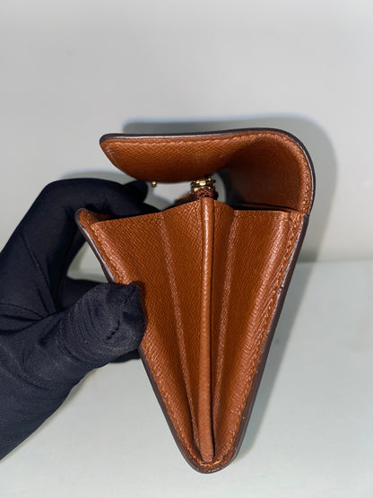 Louis Vuitton Monogram Sarah Long Wallet
