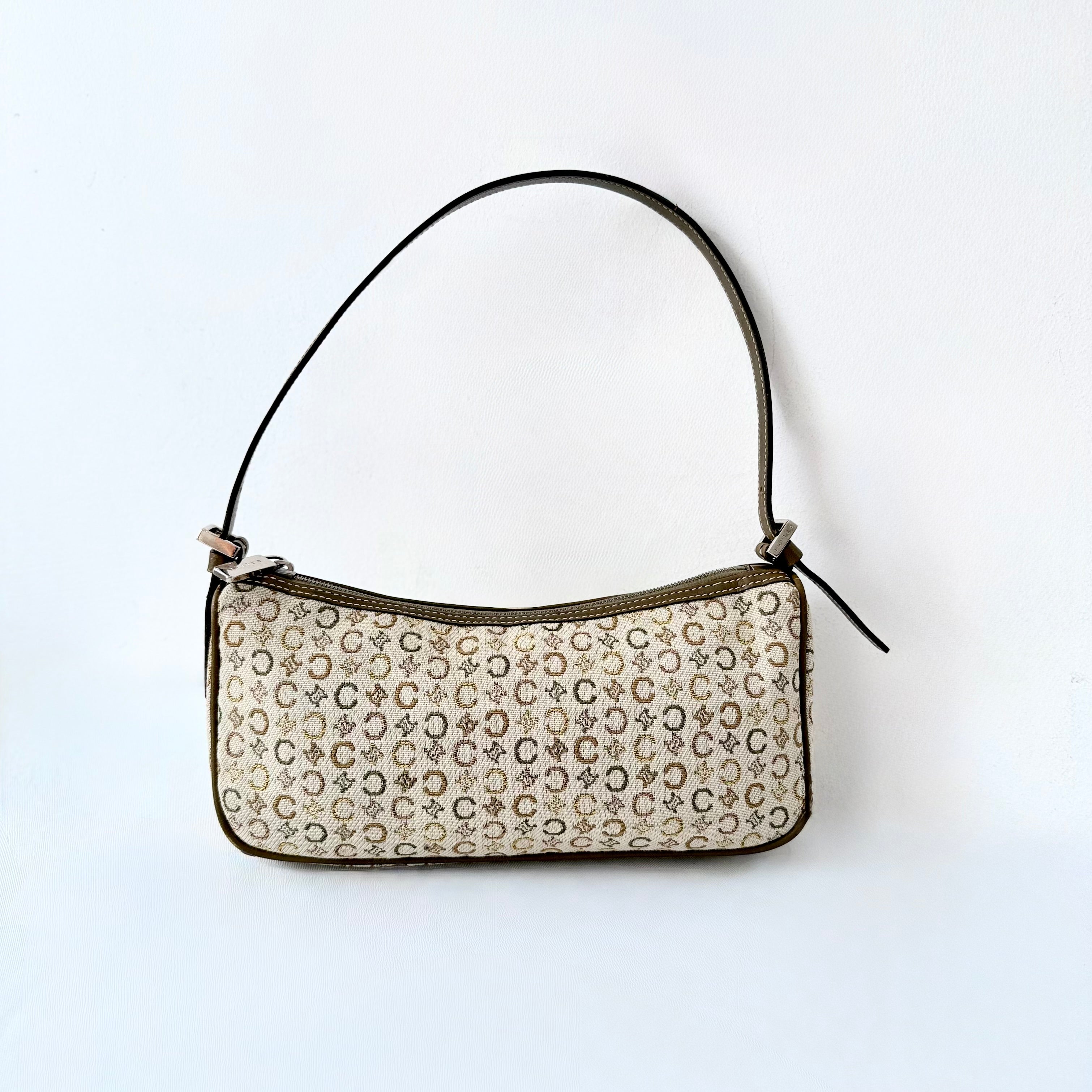 Celine Macadam C Macadam Canvas Baguette Vintage