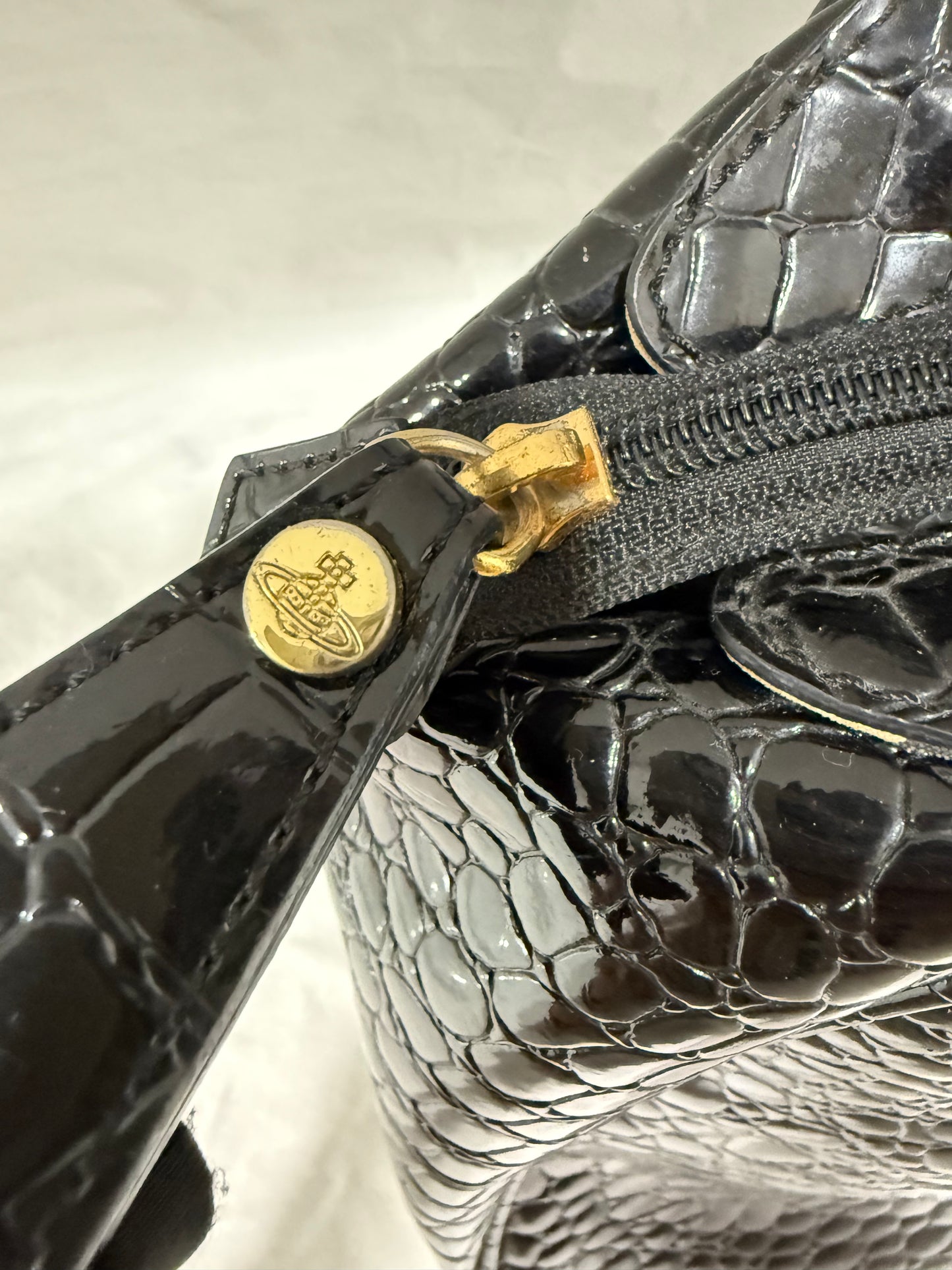 Vivienne Westwood Large Glitter Orb Yasmine Bag