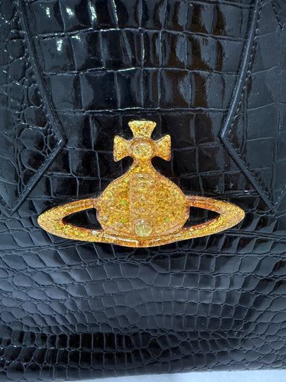 Vivienne Westwood Large Glitter Orb Yasmine Bag