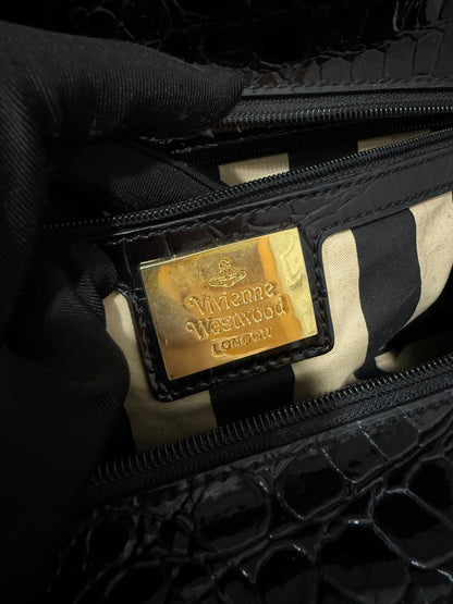 Vivienne Westwood Large Glitter Orb Yasmine Bag