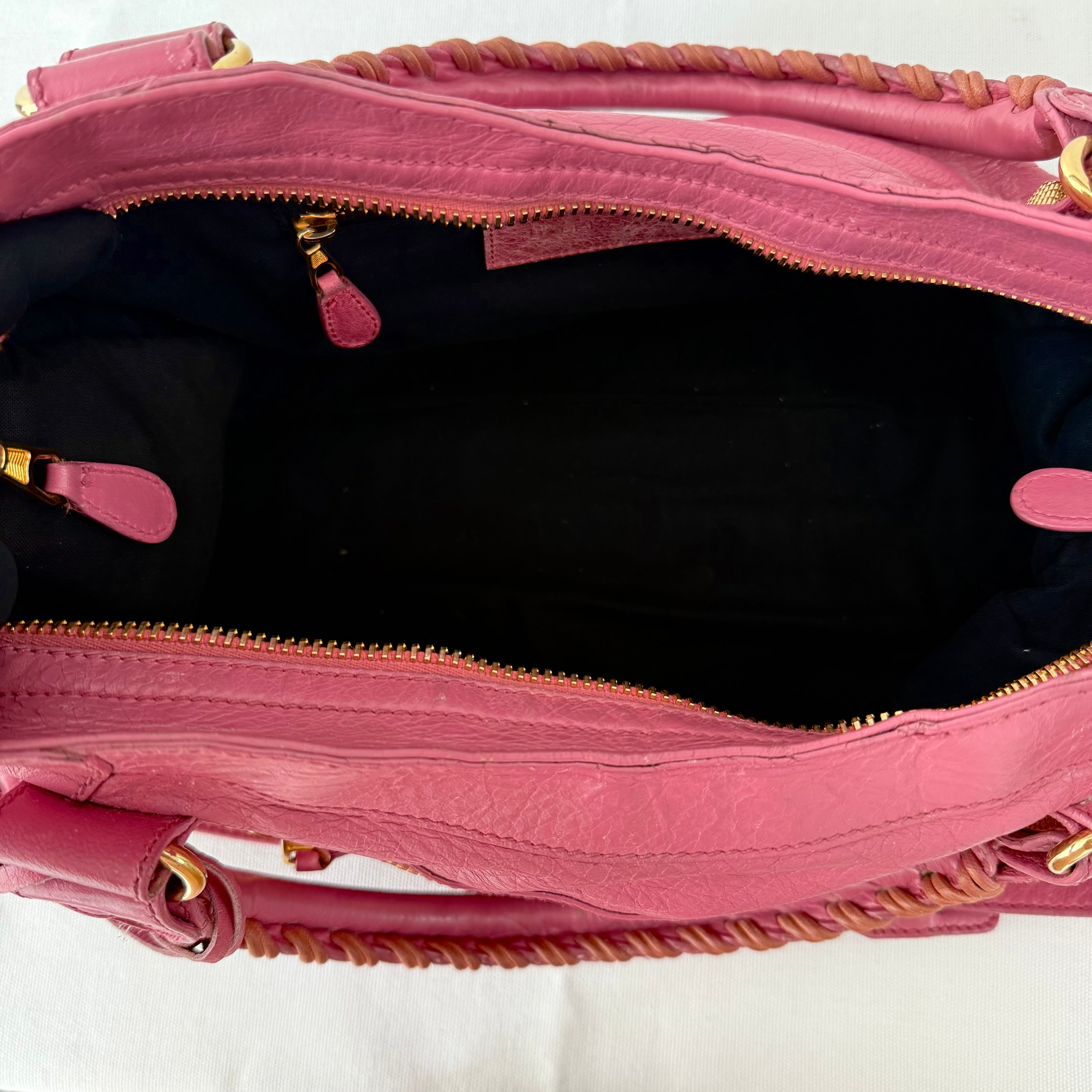 Balenciaga City Giant Studs Bag Leather Medium