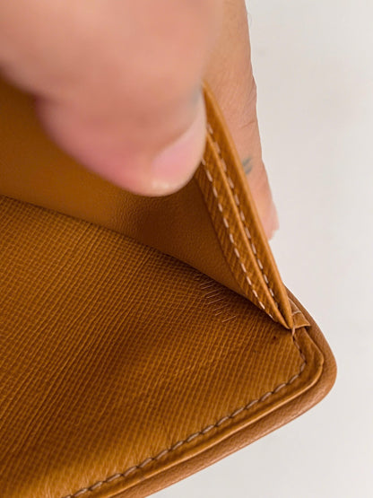 Louis Vuitton Khaki Monogram Mini Lin Compact Wallet