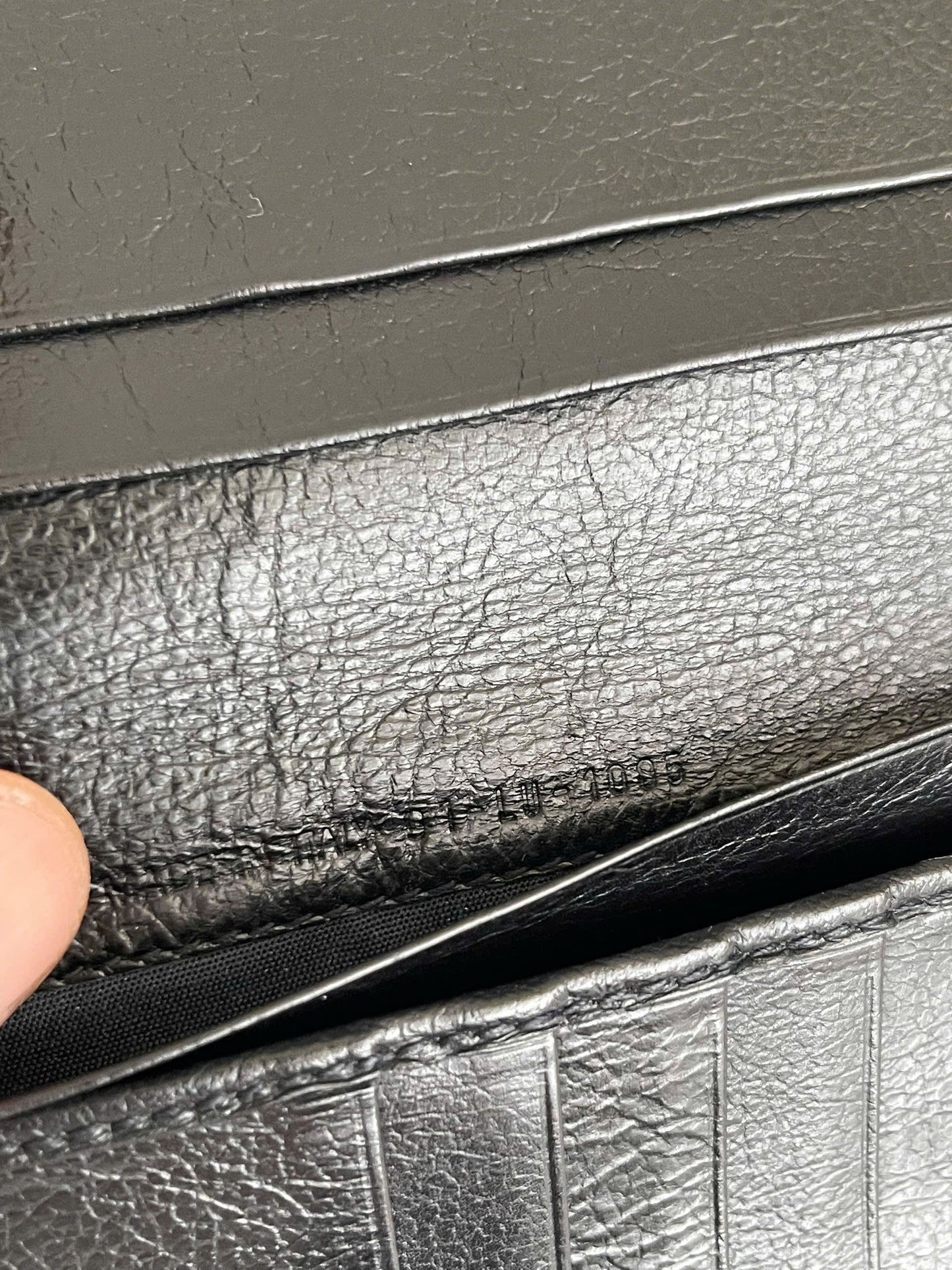 Dior Trotter Flight Line Denim Leather Wallet