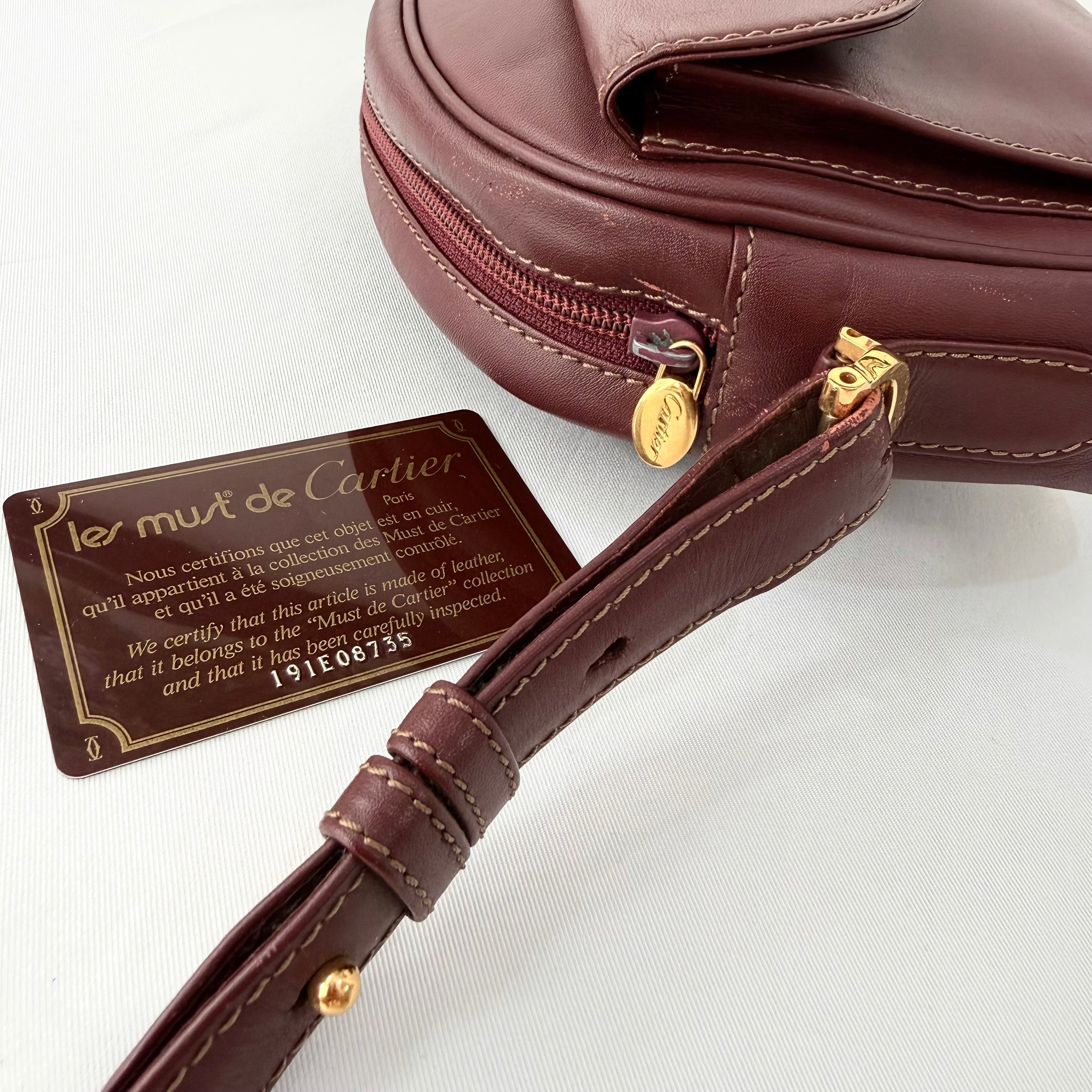 Cartier Must de Cartier Envelope Shoulder Bag