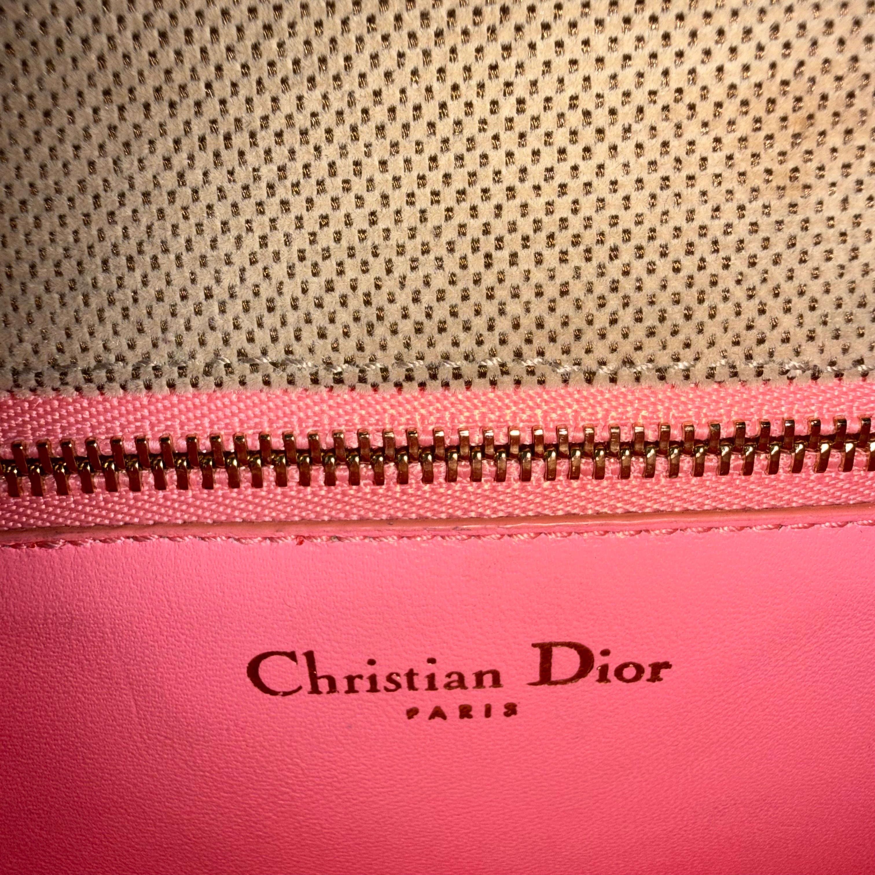 Christian Dior  Velvet Oblique Diorama Flap Bag