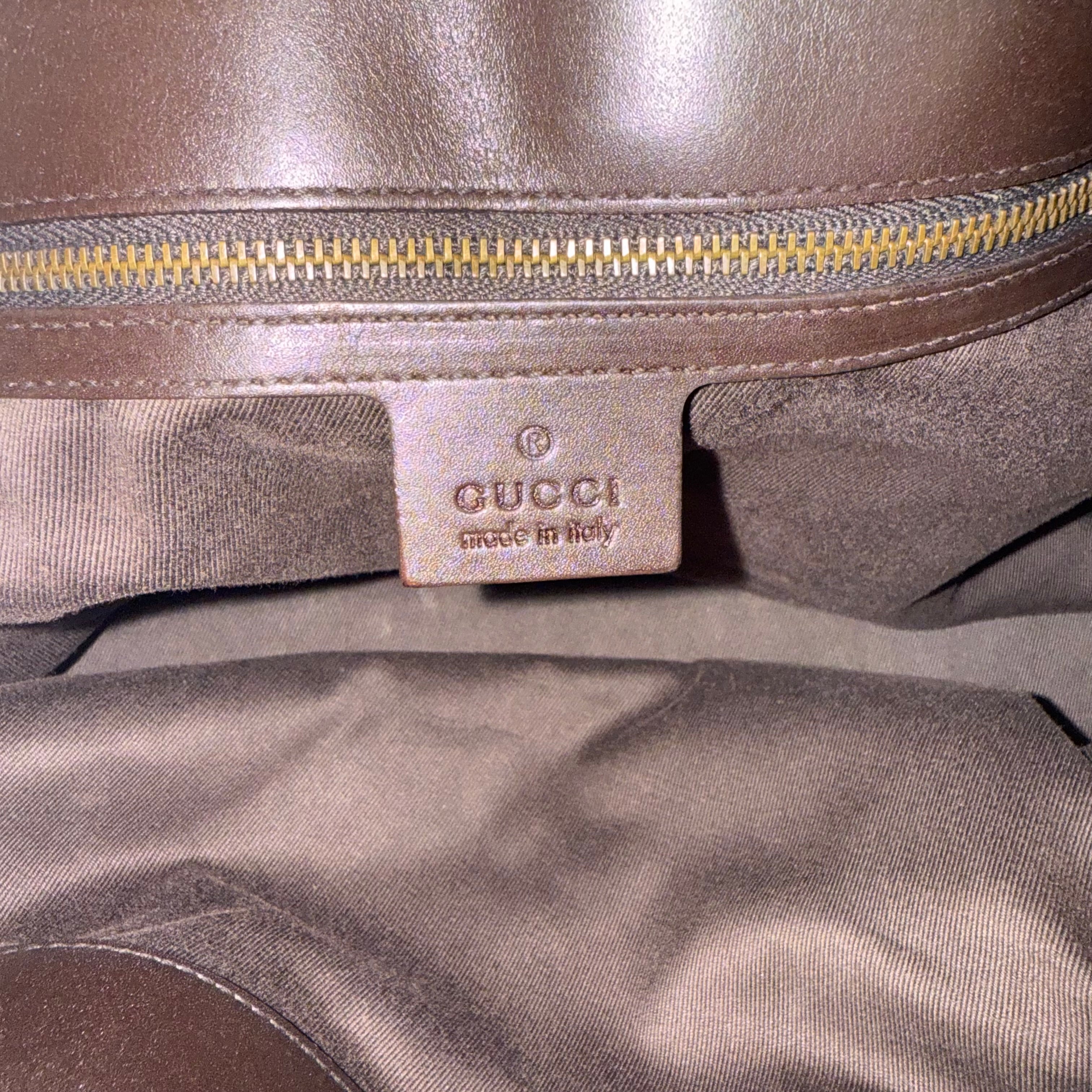 Gucci GG Canvas Leather Trim
