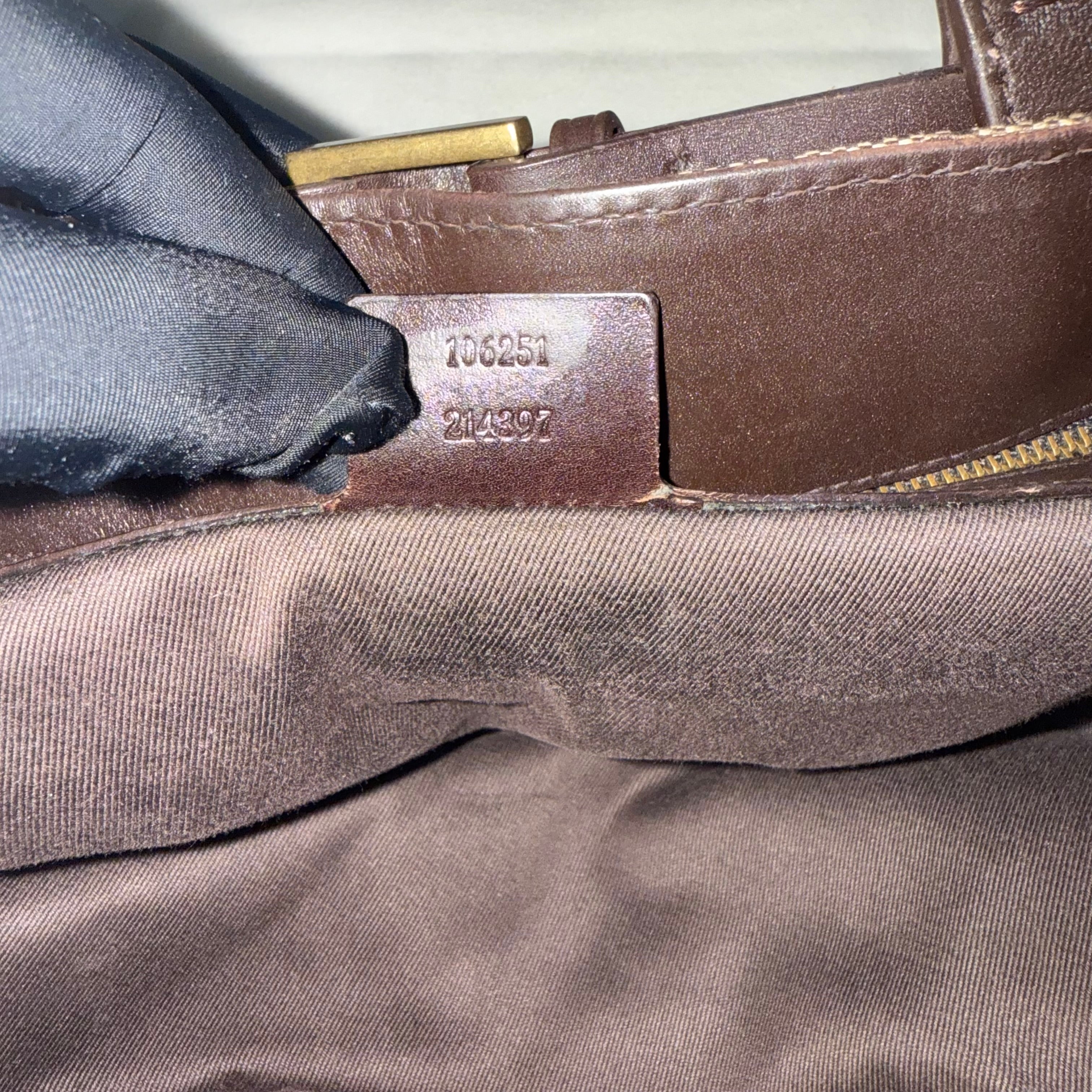 Gucci GG Canvas Leather Trim