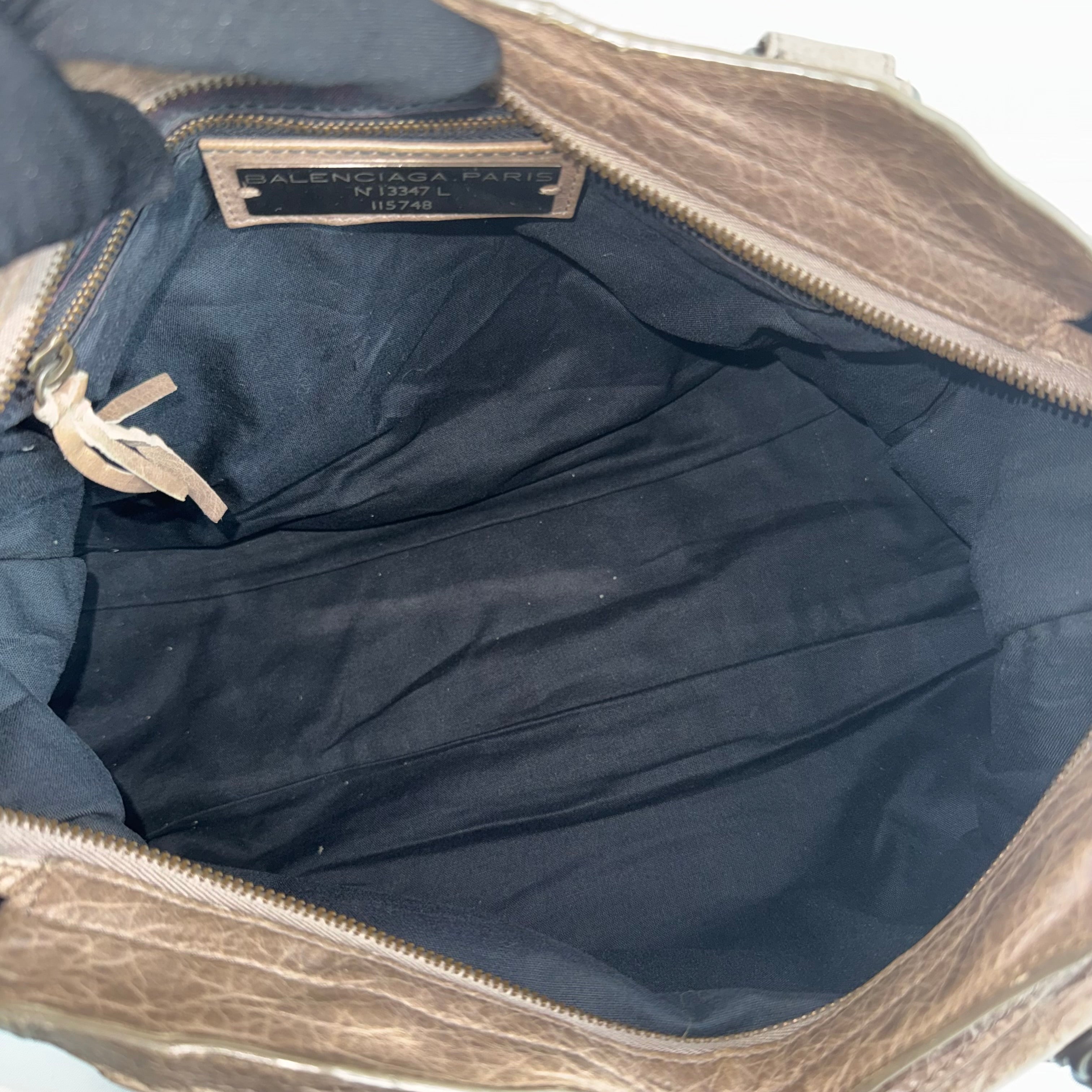 Balenciaga Le City Medium Bag in Light Brown