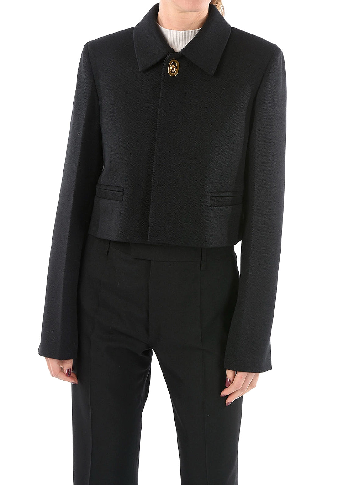 Bottega Veneta Hidden Buttons Coat