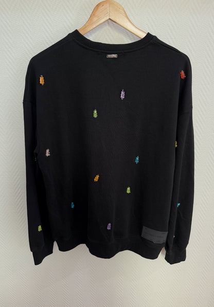 13De Marzo Gummy Bears Cover Sweater Black