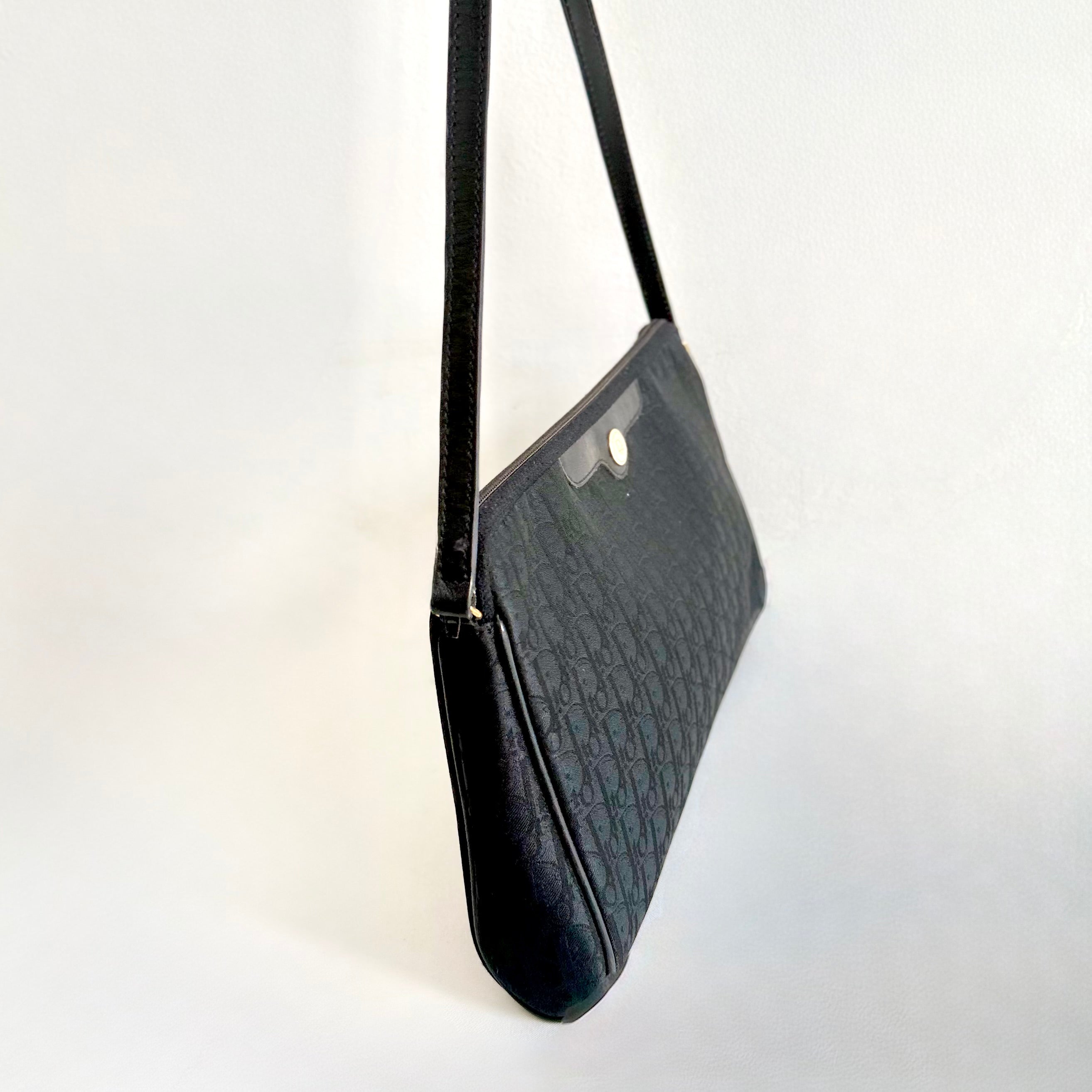 Christian Dior Trotter Monogram Clutch
