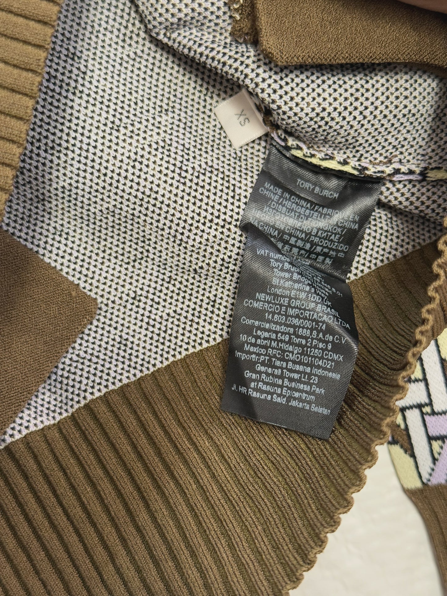 Tory Burch basket-weave cardigan