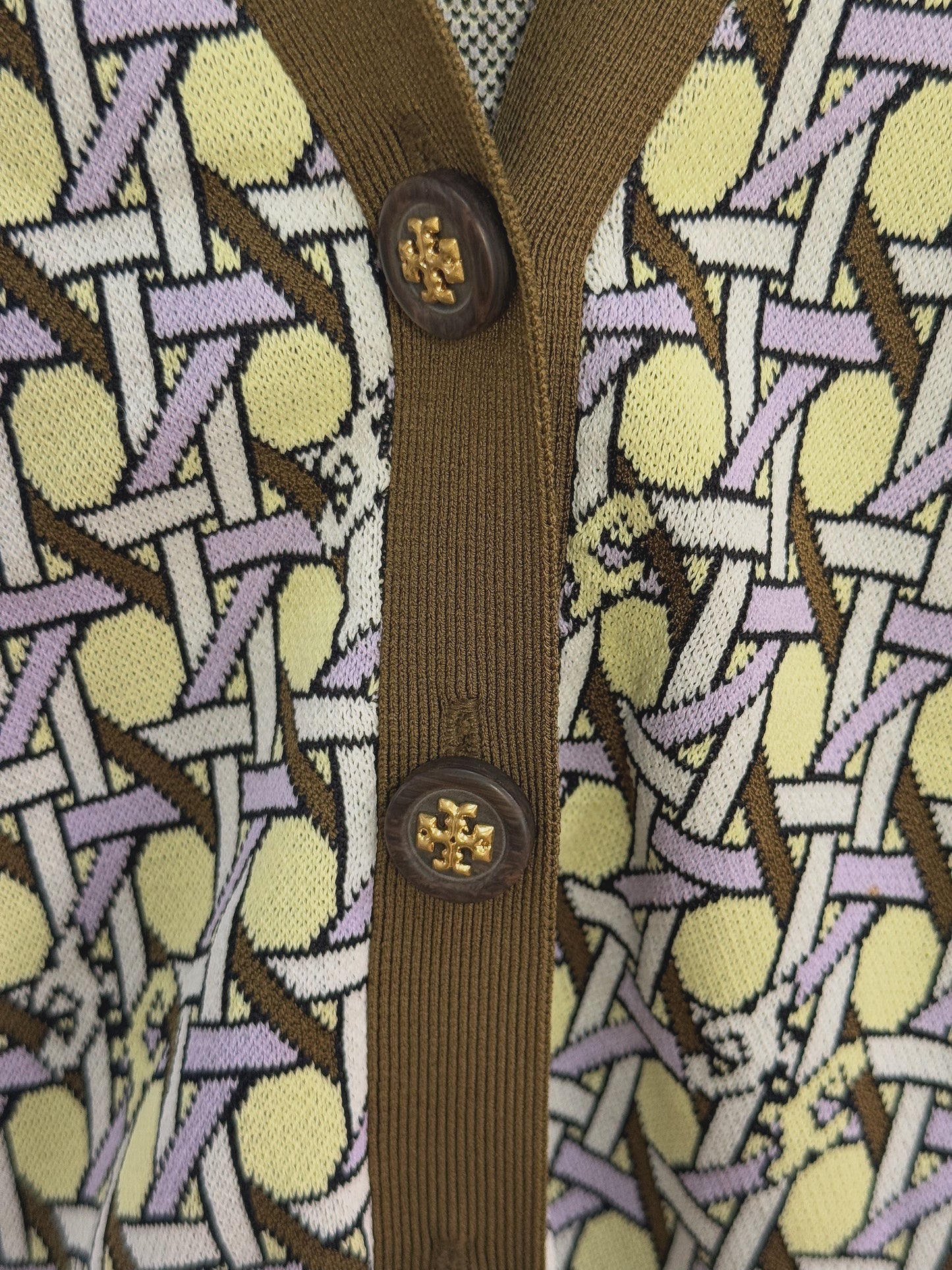 Tory Burch basket-weave cardigan