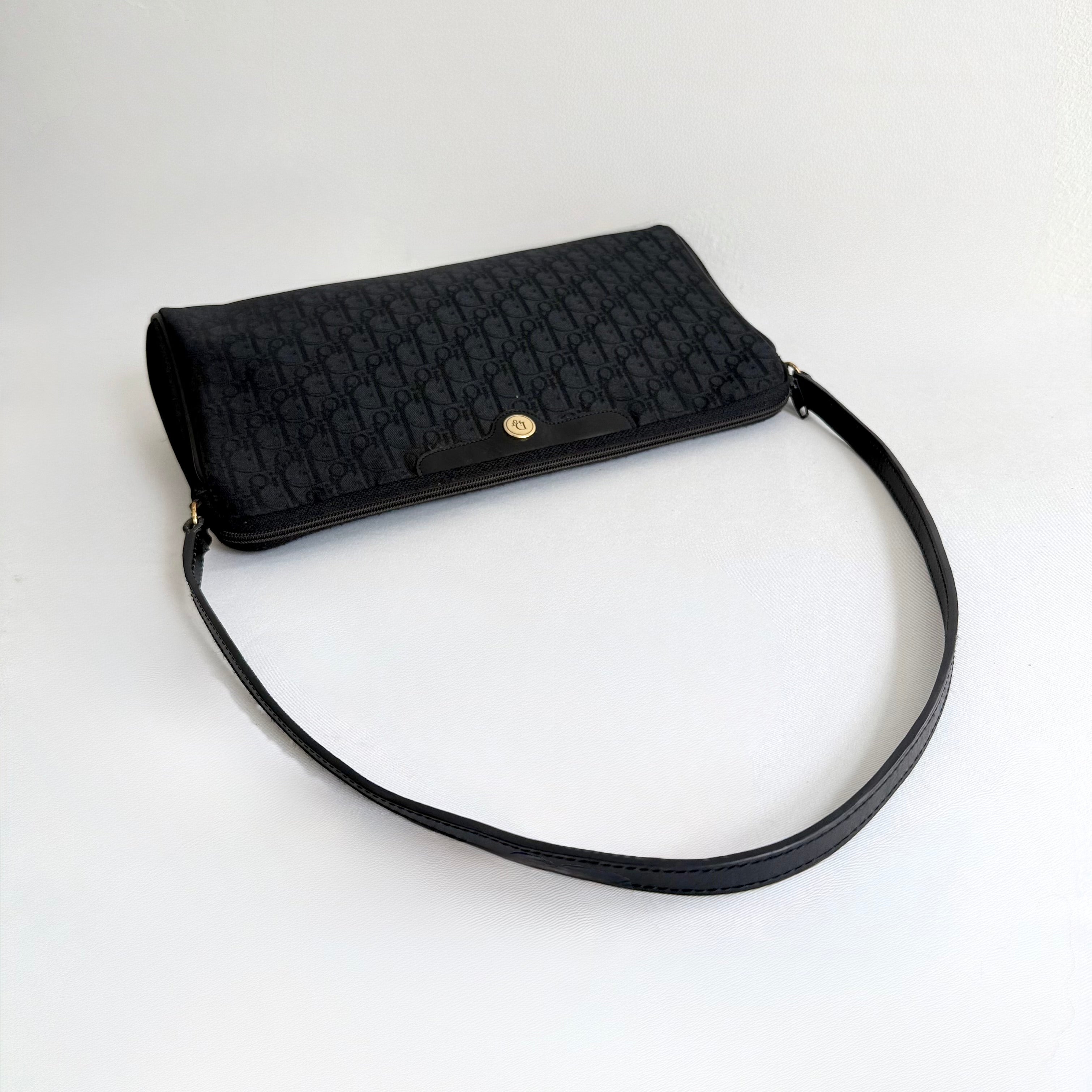 Christian Dior Trotter Monogram Clutch