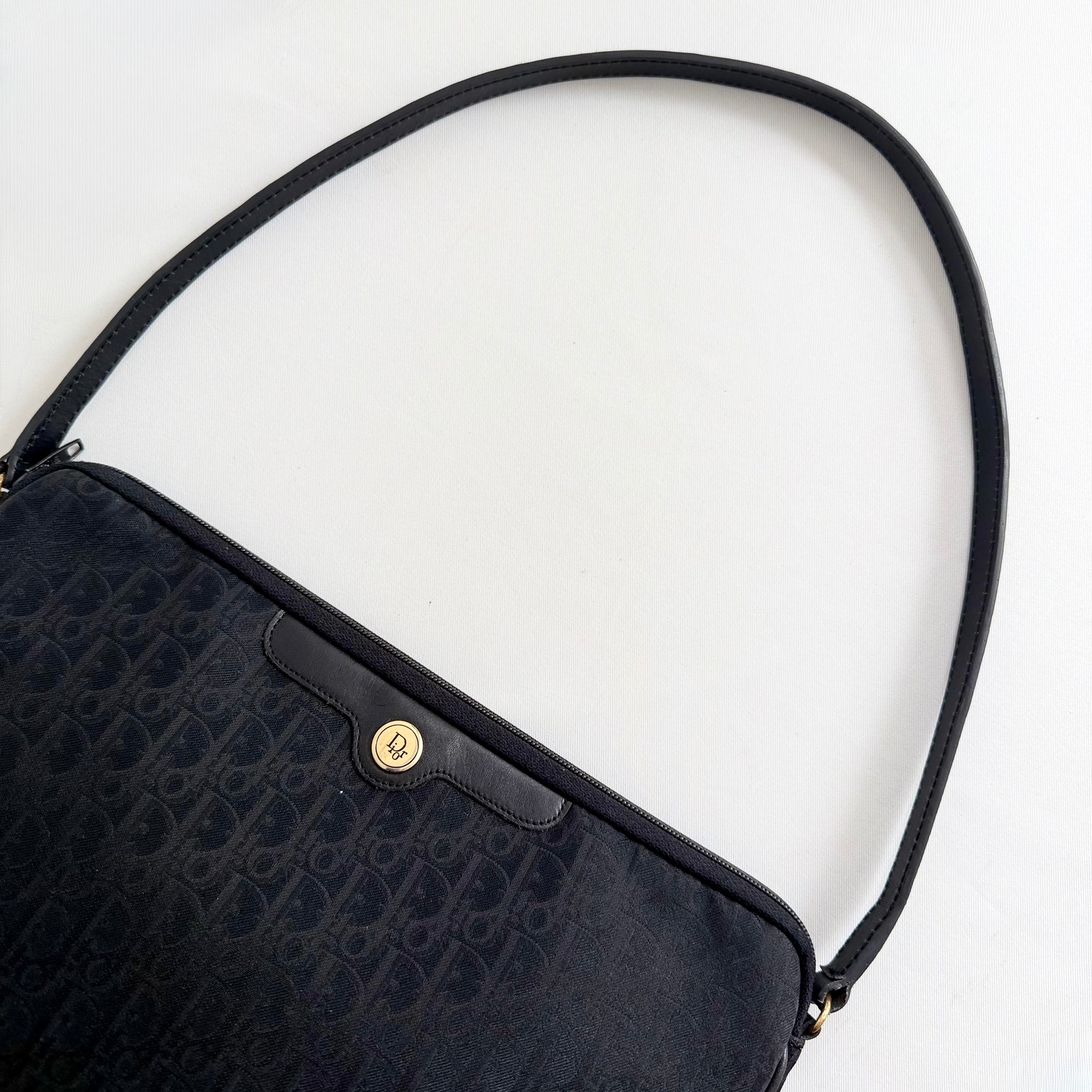 Christian Dior Trotter Monogram Clutch