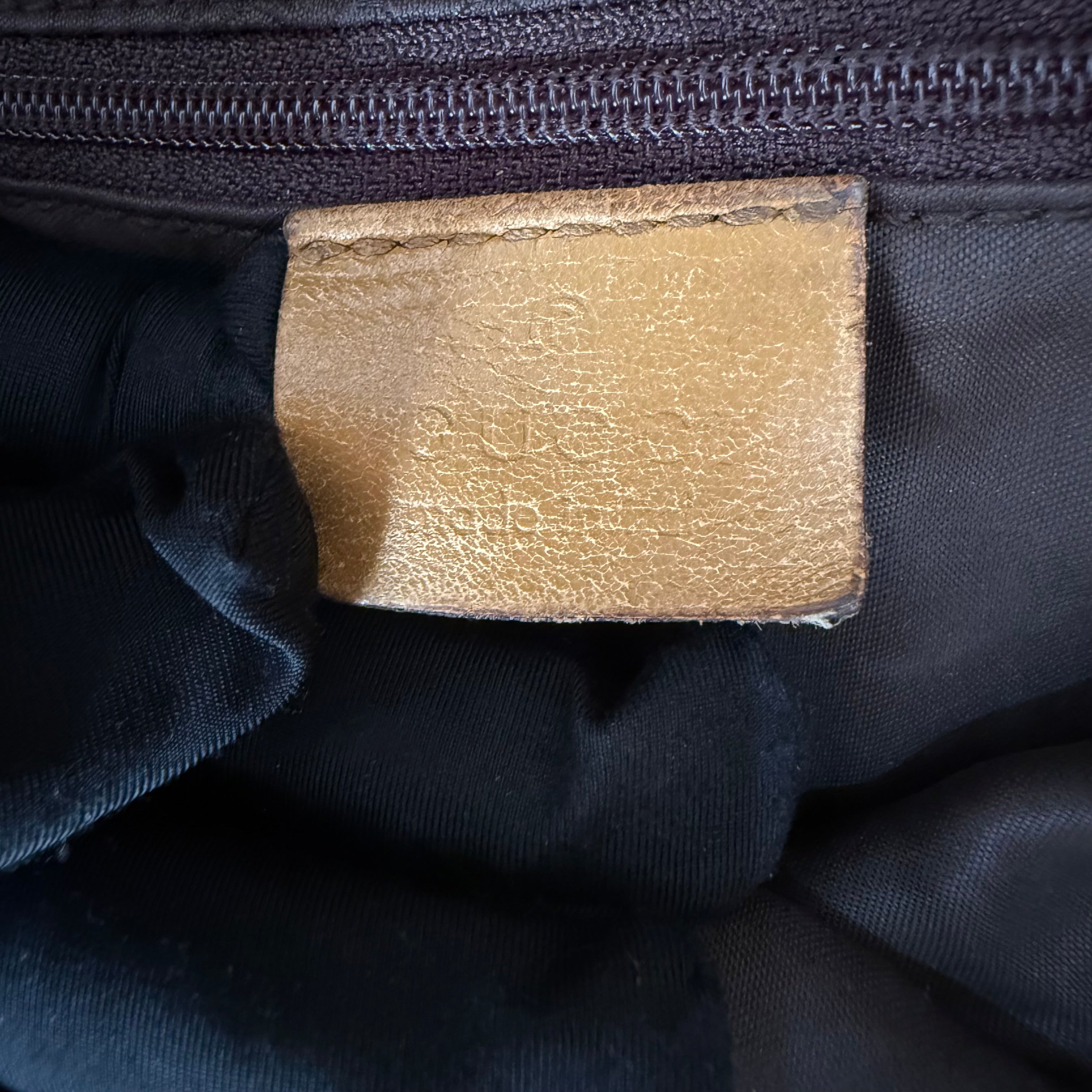 Gucci GG Canvas Diana Bamboo Shoulder Bag