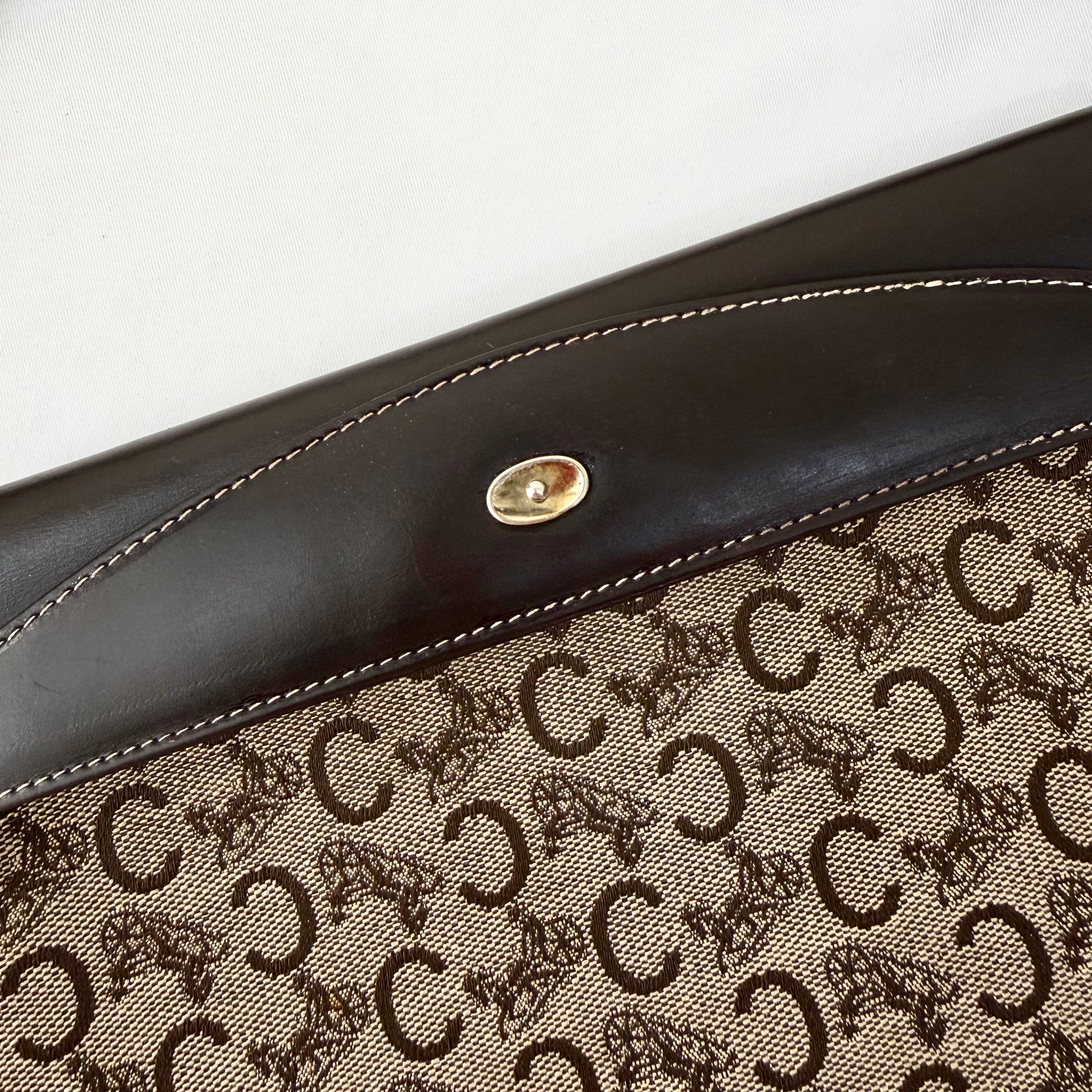 CELINE Vintage Sulky Horse Carriage Monogram