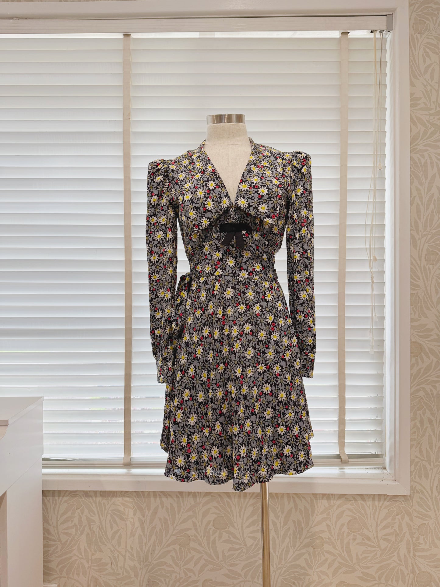 Miu Miu floral-print mini dress