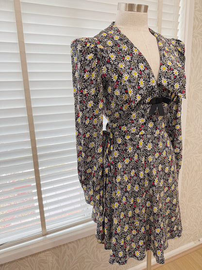 Miu Miu floral-print mini dress