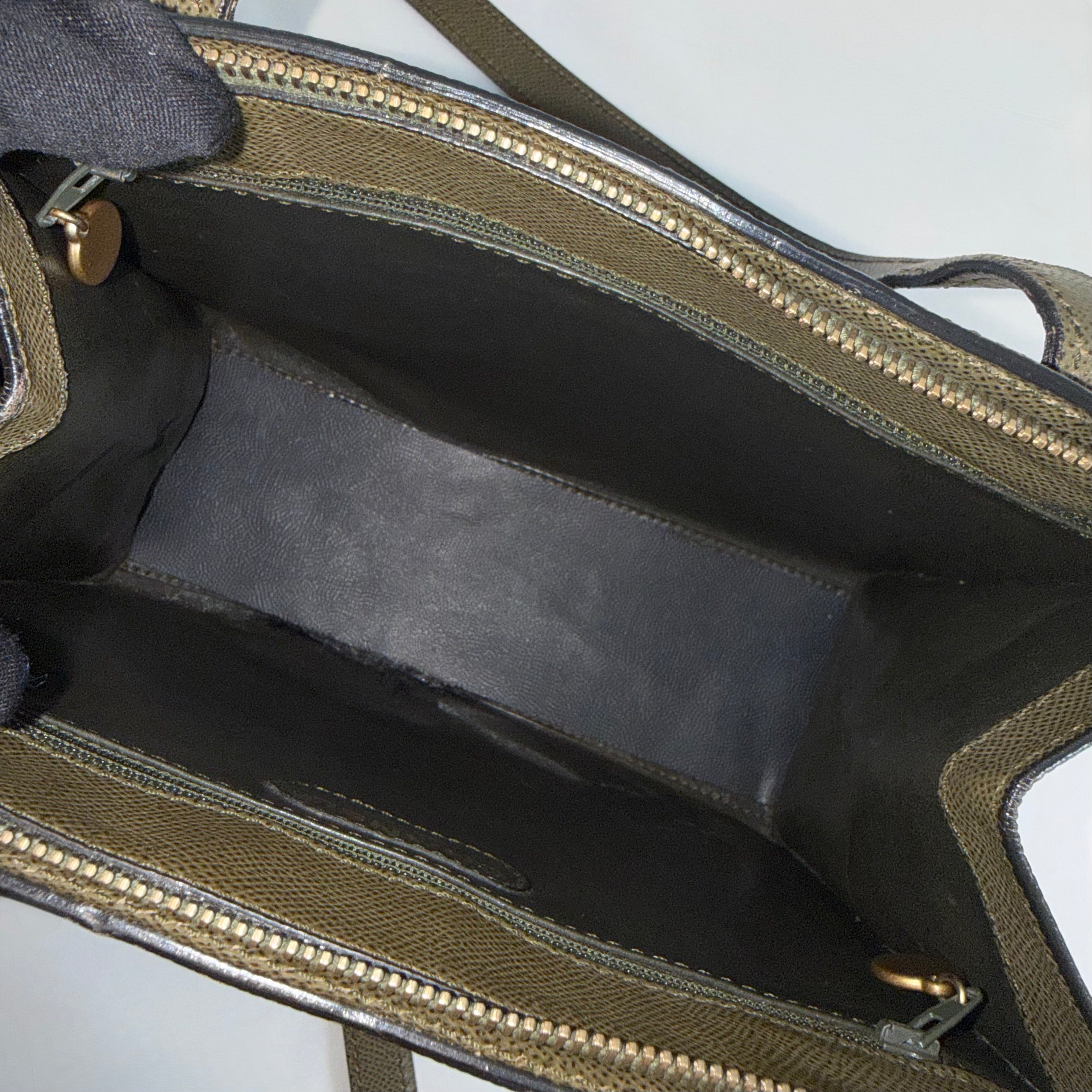Chanel Green Olive Caviar Shoulder Bag
